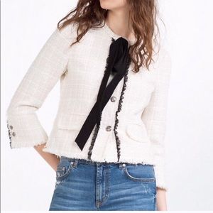 ‼️MOVING SALE‼️ Zara tweed jacket
